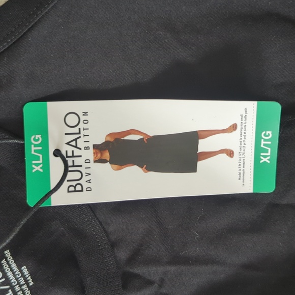 🖤XL: Buffalo Sleeveless Dress Women's Black - Picture 5 of 9